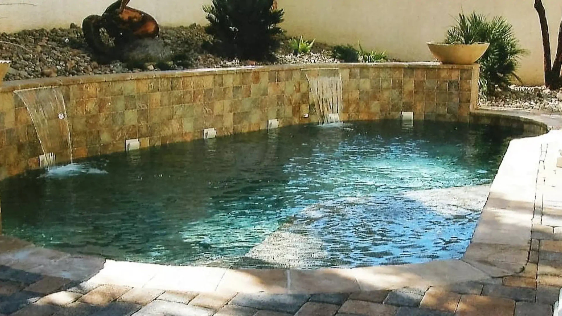 pool area of a house